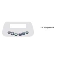 Talley, To Suit Quattro Plus,KEY PAD LABEL