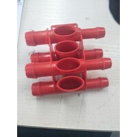 CuroCell Nova CX19 CPR Valve 4 Way - Red Plastic Section ONLY