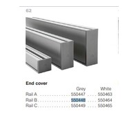 Guldmann Ceiling Track End Cap - Suits Type A Track/Rail - Grey