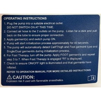 PC-AL204344 - Label, Operating instructions for Linear IPCS