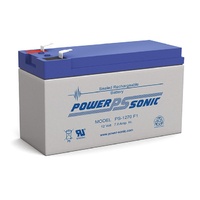 Powersonic 12V 7Ah Battery - Heavy Duty - F1 Terminals