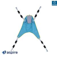 Aspire 300kg General Purpose Parasilk SLING - Large - Black Clips