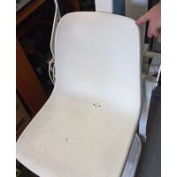 Digi Project, BluOne, Pool Hoist, PLASTIC SEAT - White