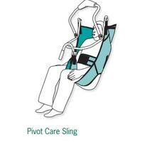 Allegro Pivot Care Sling- Fabric - E Clip / Buckle - Extra Large