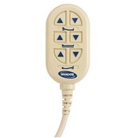 Invacare CS5 Bed Handset - 6 Button - RJ45 / Internet Style Plug