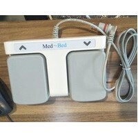 Timotion TFS3 FOOTSWITCH - 2 Button - RJ45 / Internet Style Plug - Labelled Med Bed