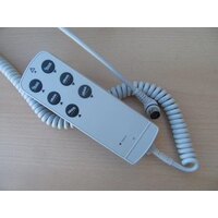 63159 Dewert 6 button 13 pin Handset (with magnetic lock function)