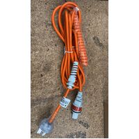 Howard Wright M7/ M8 Mains Power Lead - Orange