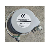 Dewert Retractable Mains Power Lead With External Earth Wires - 16A Max - 240v