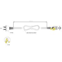 Timotion, TAC-A000-001 2000mm CABLE Only