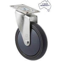 Fallshaw 150mm Plate swivel Stainless Steel castor