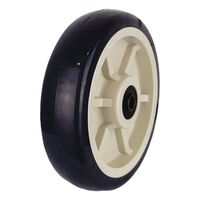 200x50mm Polyurethane wheel with Polypropylene centre and Quad-Plus bearings