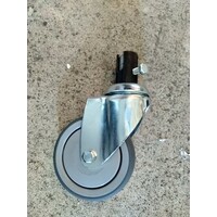 100mm - Swivel - 2470PJP100R05-28. AGILA  TPR w/-28MM SOLID PI