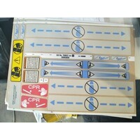 Label Kit, P3200, IV Pole