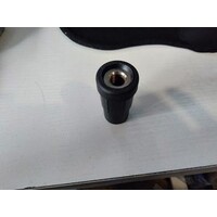 25mm Round M10 Threaded Tube End Mild Steel