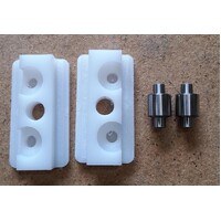 Alrick EN7 / EN9000 Leg Guide Block Sub Assembly - Nylon Block And Bearings