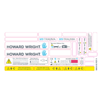 LABEL SET M9 TRAUMA HOWARD WRIGHT