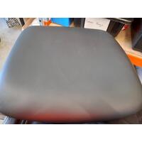 Venice Linea Chair Seat Only Including Under Seat Plastics in Black Vinyl