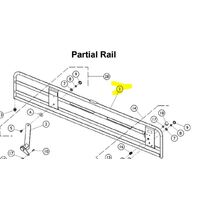 Invacare CS Series Bed - Full Length SIDERAIL  - 210cm X 45cm X 20cm - Pair