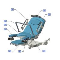 Borcad Examination Chair Foldable HAND GRIP - RHS