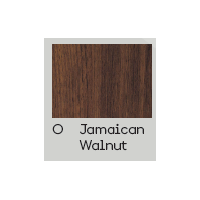 Head & Footboards To Suit EN7 King Single Bed - Jamaican Walnut