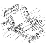 Umano Ook Snow Bed WELDED HEAD SECTION FRAME