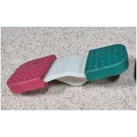 Alphacare Span, Green And Red Bed BRAKE PEDAL - RHS - Each