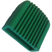 Hausted Horizon Steris Green Brake Pedal Rubber - Each