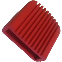 Hausted Horizon Steris Red Brake Pedal Rubber - Each