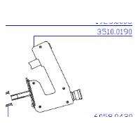 PTS P4 Bed Mover Joystick Handle Only