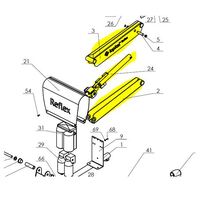 Lopital Reflex, Shower Commode, SPINDLE SET Complete