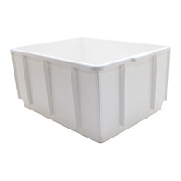 White Bassinet Storage Tub - 432x324x203mm