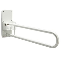 Drop Down 760mm White Coat Toilet HANDLE