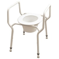 KCare, Clip-on Seat Flap Aluminium, HD Over Toilet FRAME