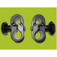 Handicare Foot Support Clamps