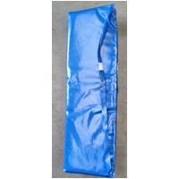 Select Custom Blue Shower Pilllow - 790mm Long x 250mm Wide x 110mm High