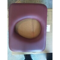 Juvo Bariatric Seat 420 x 545 - Red