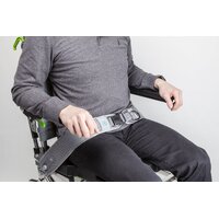 Bodypoint Aeromesh Rapid Dry Medium Belt [24"-27" Length  Fits Seat Frame Width 16"] - 2 Piece Pad With Grommets