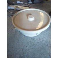 Bowl with Handle & Lid