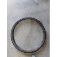 Solid Black 22 x 1 3/8 Wheelchair Tyre