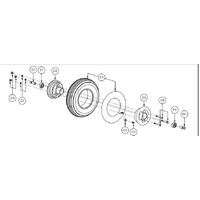 Fusion R40 Front WHEEL Assembly