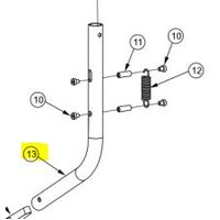 Ki Mobility, Catalyst, Swing In Anti-Tip TUBE Long