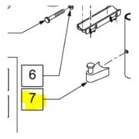 Sunrise, To Suit Breezy 600, LATCH BLOCK NUT Assembly