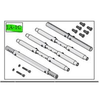 Quickie Iris, 15-21 Adjustable STRUT KIT With Hardware