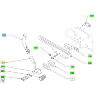 Quickie brake lock cranked extension kit, pair