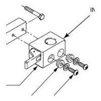 Quickie Iris - Universal Armrest Receiver Assembly - LHS