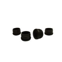 Surface Gard 25mm Black Round Plastic Chair TIP/CAP END - EACH