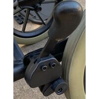 Basix 2 12" Wheelchair, Knee BRAKE LEVER Pair