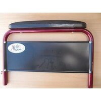 Active Medical Thrifty Transit Wheelchair - Complete Full Length Armrests - Burgundy - Pair