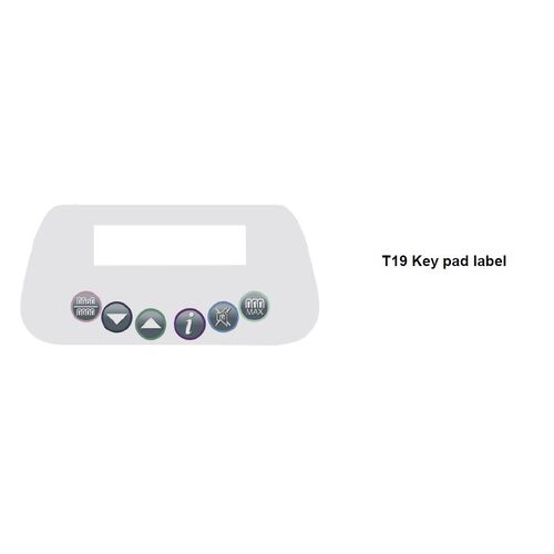 Talley, To Suit Quattro Plus,KEY PAD LABEL